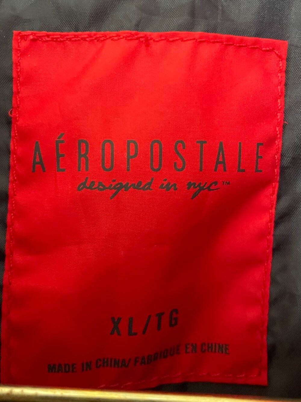 Aeropostale Boys Red quilted vest Size XL - Picture 5 of 6